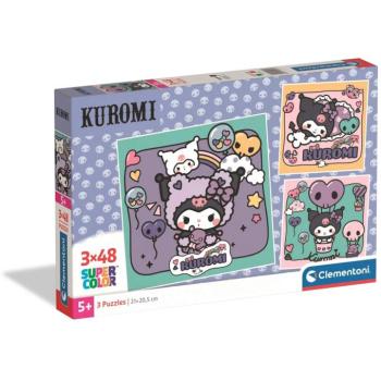 Kuromi 3x48db-os Super Color puzzle - Clementoni kép