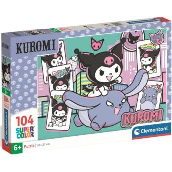 Kuromi Super Color puzzle 104 db-os - Clementoni kép
