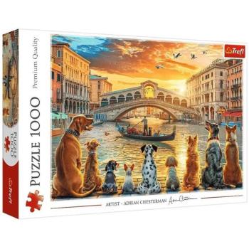 Kutyák Velencében 1000db-os prémium puzzle - Trefl kép