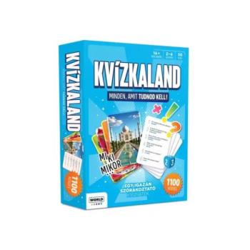 Kvízkaland társasjáték kép