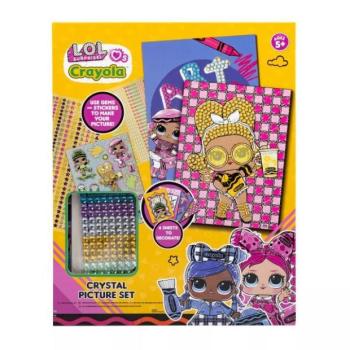L.O.L. x Crayola: Kristálykép készítő készlet kép