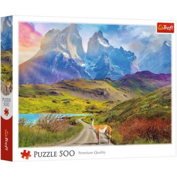 Láma Patagóniában 500db-os puzzle - Trefl