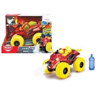 Lángoló bikafej alakú monster truck fénnyel és hanggal - Dickie Toys kép