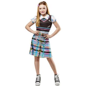 Lány jelmez - Monster High Frankie Stein Méret - gyermek: 5 - 6 rokov kép