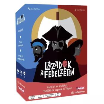Lázadók a fedélzeten társasjáték kép