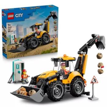 LEGO® City Sárga árokásó-rakodó 60480 kép