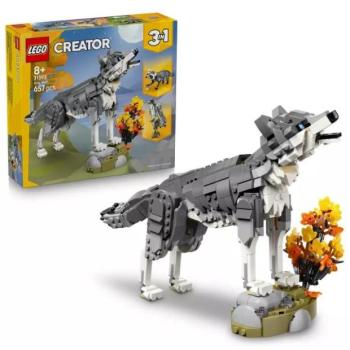LEGO® Creator 3 az 1-ben Erdei állatok: Szürke farkas 31393 kép