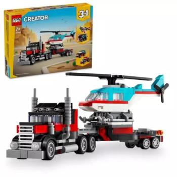 Lego® Creator: 3 az 1-ben Platós teherautó és helikopter 31146 kép