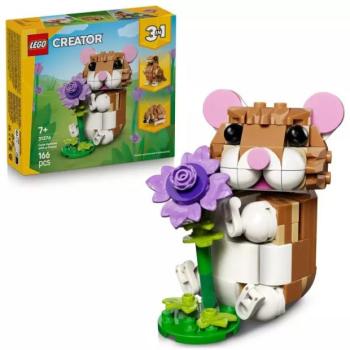 LEGO® Creator Aranyos hörcsög egy virággal 31376