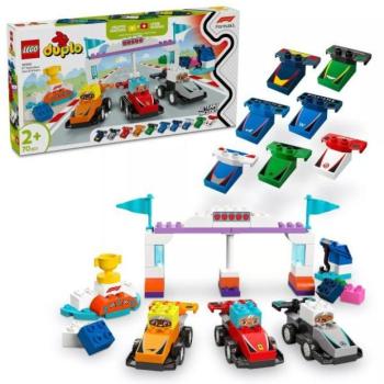 LEGO® DUPLO®: F1® versenyautók és pilóták (10445) kép