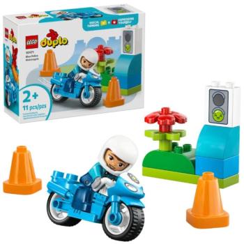 LEGO® DUPLO®: Kék rendőrségi motorkerékpár (10471) kép