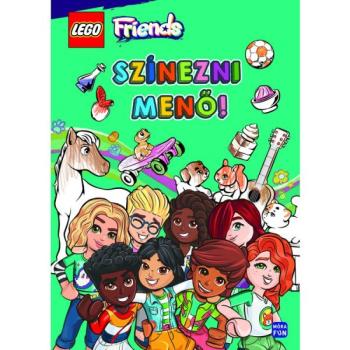 Móra: LEGO® Friends - Színezni menő színező füzet kép