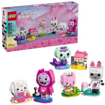 LEGO® Gabi babaháza: Gabi kockákból épült cicabarátai (11215)