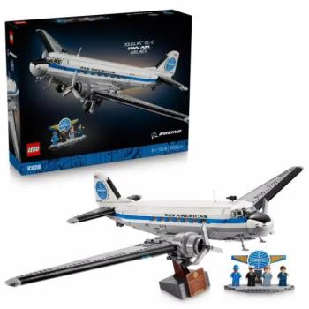 LEGO® Icons Douglas DC-3 PAN AM® utasszállító repülőgép 11378 kép
