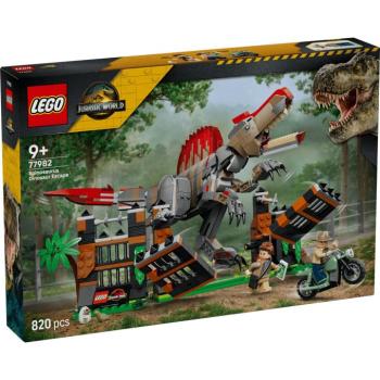 LEGO® Jurassic World™: Menekülés a spinosaurus elől (77982) kép