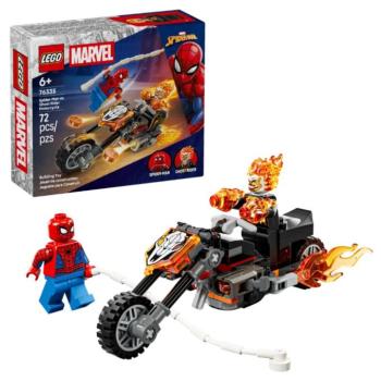 LEGO® Marvel: Pókember a motoros Szellemlovas ellen (76335) kép