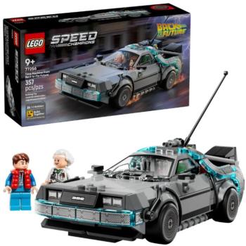 LEGO® Speed Champions: A Vissza a jövőbe időgépe (77256) kép