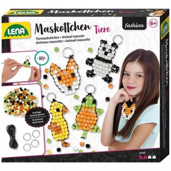 LENA: DIY kulcstartó készítő állatos gyöngyfűző szett kép