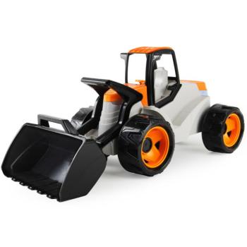 LENA: GIGA TRUCKS óriás homlokrakodó narancssárga-bézs színben 67 cm kép