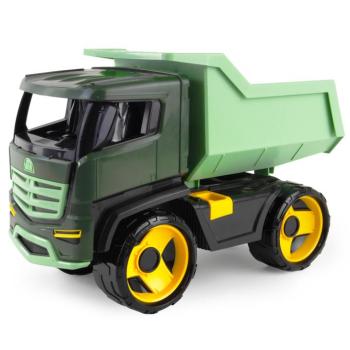 LENA: GIGA TRUCKS óriás Titán sötétzöld dömper 51 cm kép