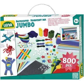 LENA: Jumbo kézműves kreatív játék szett 800db-os kép