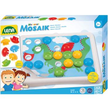 LENA: Mosaik Első Pötyi kreatív szettem 7 mintával 32mm 36db-os kép