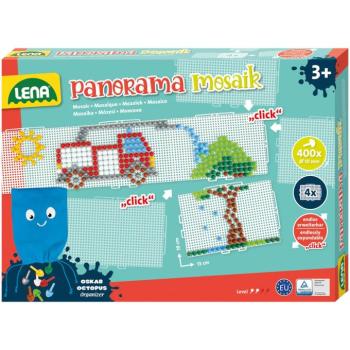 LENA: Panorama Mosaik XL Áttetsző pötyi készlet 10mm 400db-os kép