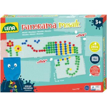 LENA: Panorama Mosaik XL Áttetsző pötyi készlet 15mm 240db-os kép