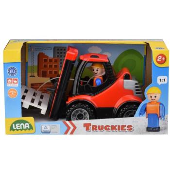 LENA: Truckies Targonca raklapokkal dobozos 22cm kép