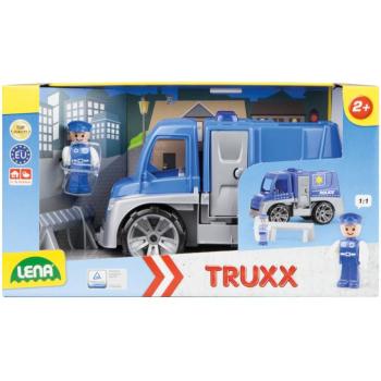 LENA: Truxx rendőrautó kiegészítőkkel dobozban 39cm kép