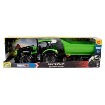 LENA: Worxx Deutz-Fahr Agrotron 7250 TTV traktor pótkocsival dobozban 74cm kép