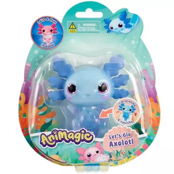 Let’s Glo Axolotl világító vízipajtás kék színben