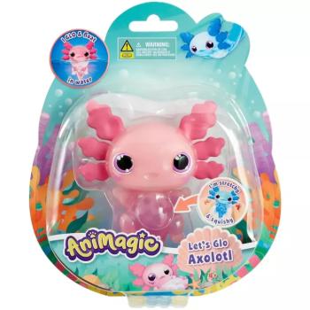 Let’s Glo Axolotl világító vízipajtás rózsaszín színben kép