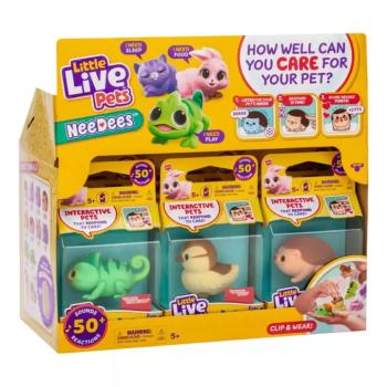 Little Live Pets: Needees Gyűjthető interaktív kiskedvencek többféle 1db kép