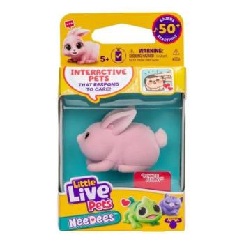 Little Live Pets: Needees Gyűjthető kiskedvencek - Pinkee nyuszi kép