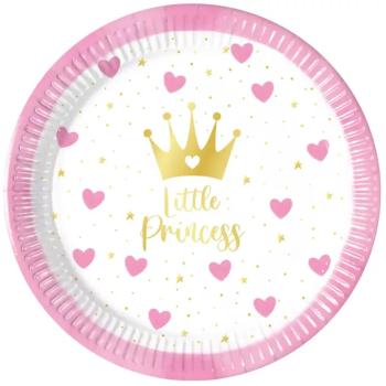 Little Princess 8db-os papírtányér szett 20cm-es kép