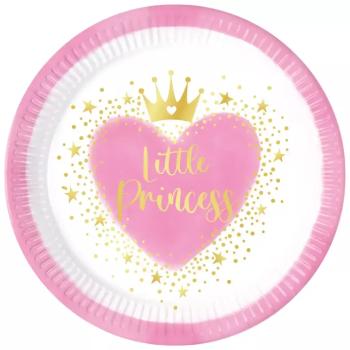 Little Princess 8db-os papírtányér szett 23cm-es kép