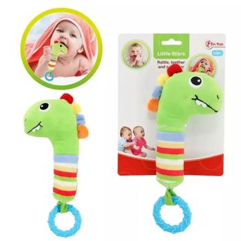 Little Stars: Dinoszauruszos plüss rágóka kép