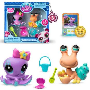 Littlest Pet Shop: Dupla kisállat figura csomag S3 többféle változatban 1db kép