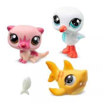 Littlest Pet Shop Figura szett - Szigeti kaland - 3 darabos kép
