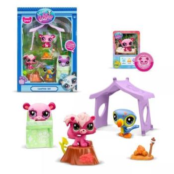 Littlest Pet Shop: Kemping játékfiguraszett, 2. széria - 3 db-os kép