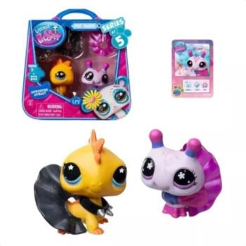 Littlest PetShop: Játékfigura készlet - 2 db-os, 5-ös széria - Sugar&Spikes kép