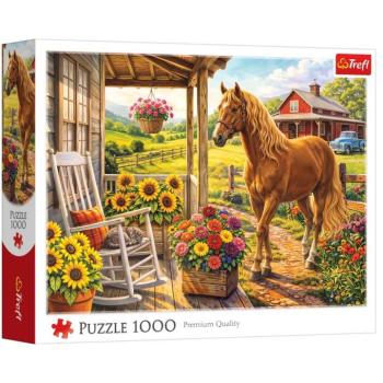 Ló a farmon 1000db-os puzzle - Trefl