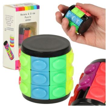 Logikai kirakós forgó henger 3 sor kép