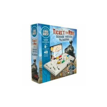 LogiQuest: Ticket to Ride társasjáték kép