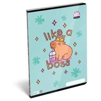 Lollipop Capybara: Vonalas füzet - A/4-es, 4. osztály kép