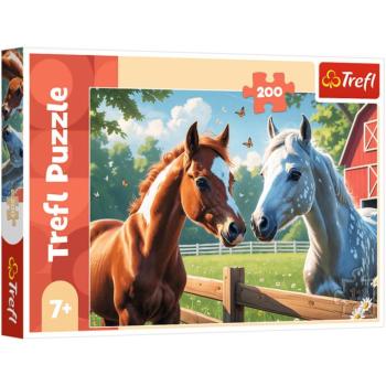 Lovak a tisztáson 200db-os puzzle - Trefl kép