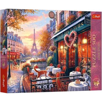 Love Story Szerelem Párizsban 500db-os Prémium plus quality puzzle - Trefl kép