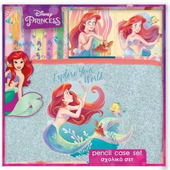 Luna: Disney Hercegnők - Ariel írószer szett PVC táskában kép
