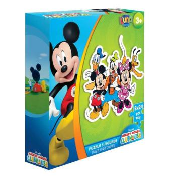 Luna: Disney Mickey egér és társai 5x24db-os puzzle kép
